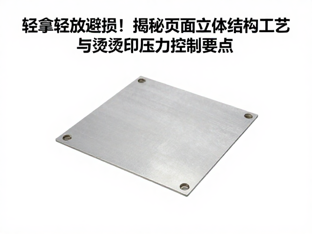 烫印压力控制对表面完整性的影响机制