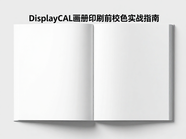 印前制作避坑,DisplayCAL画册印刷前校色实战指南