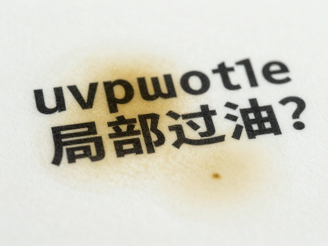 UV油墨印刷文字局部过油?排查出血位与附着力,解决粘脏难题