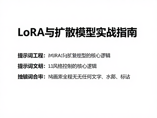 提示词工程与风格控制的核心逻辑