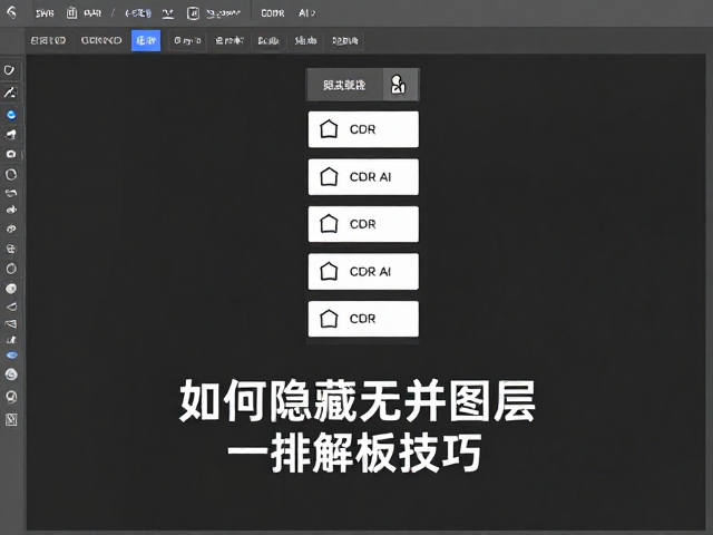 兼容AI格式时的图层结构优化策略