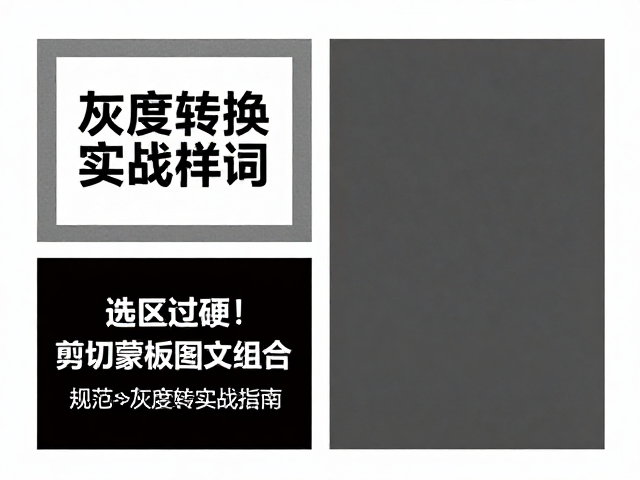 灰度转换中的色彩心理学与数据保留