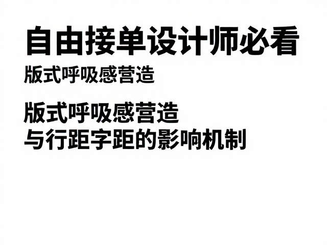 行距微调对阅读效率的影响机制
