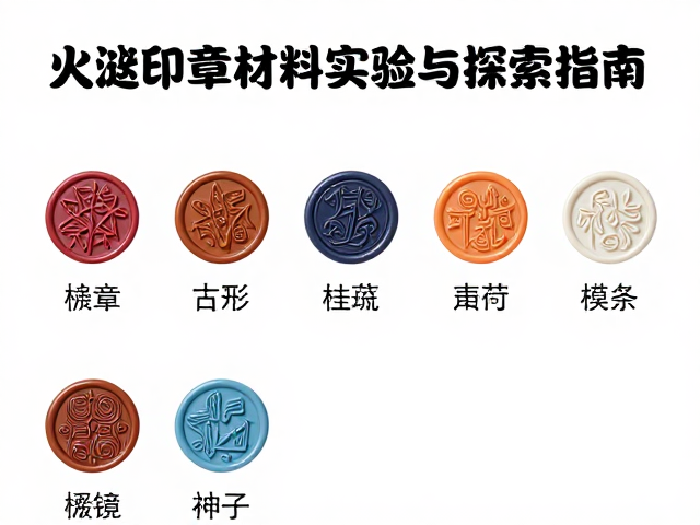 印章模具的材质选择与纹理还原逻辑