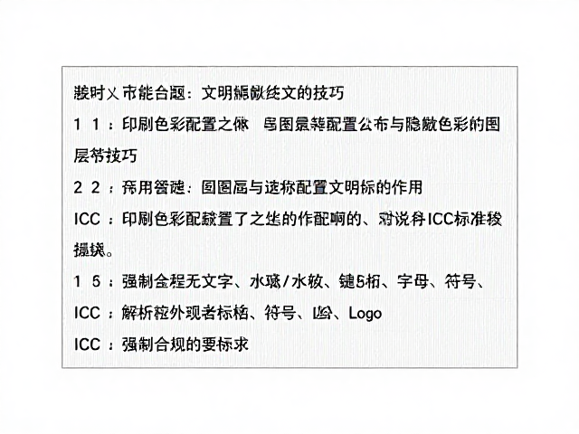印刷色彩配置文件与隐藏辅助线图层对齐技巧