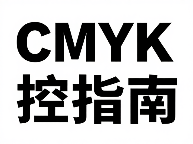 CMYK色彩空间下叠印黑色文字设置与实地密度均匀性控制指南