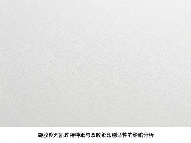施胶工艺对纸张表面微观结构的重塑机制