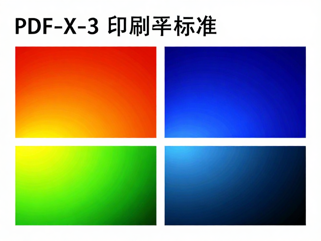 PDF/X-3印刷标准，高保真色彩管理指南，确保输出零色差