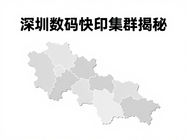 深圳数码快印集群的地理与产业逻辑