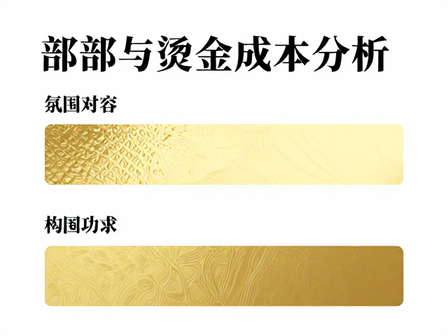 图案局部过油与烫金成本分析,色彩对位练习指南