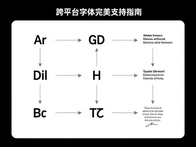 构建跨平台字体兼容的技术路径