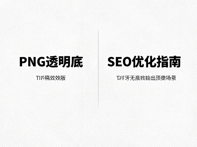 PNG透明底、TIFF无损与页面拼版，设计稿高效输出与SEO优化指南