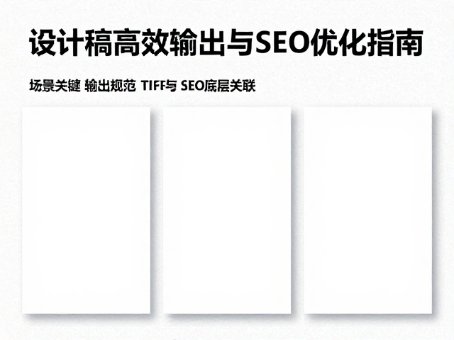 设计稿输出规范与SEO底层关联