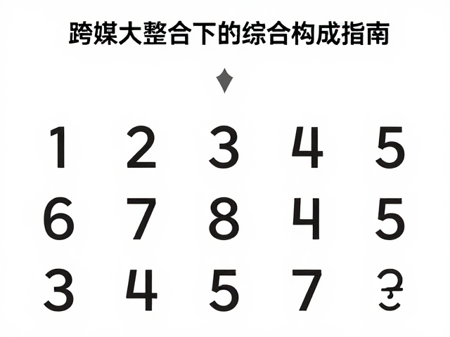 主次视觉层级与符号系统，跨媒介整合下的综合构成指南
