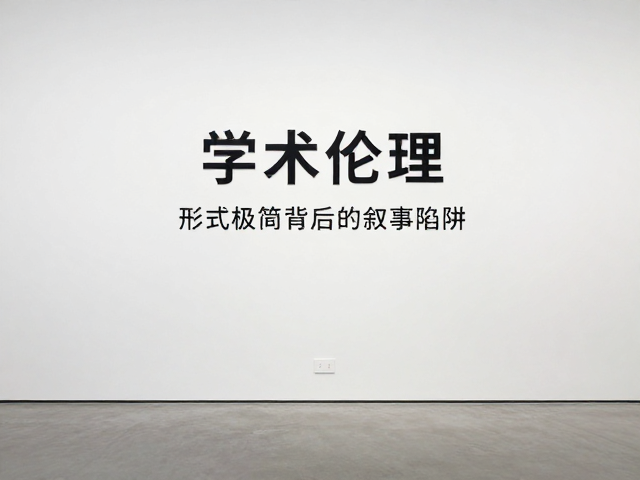 形式极简背后的叙事陷阱