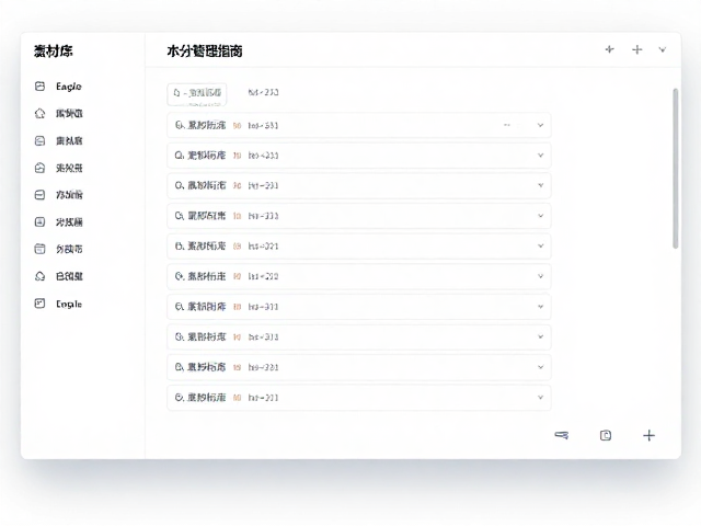 高效搭建本地素材库的工作流