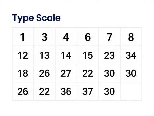 Type Scale字号计算器,模块化网格与响应式适配指南