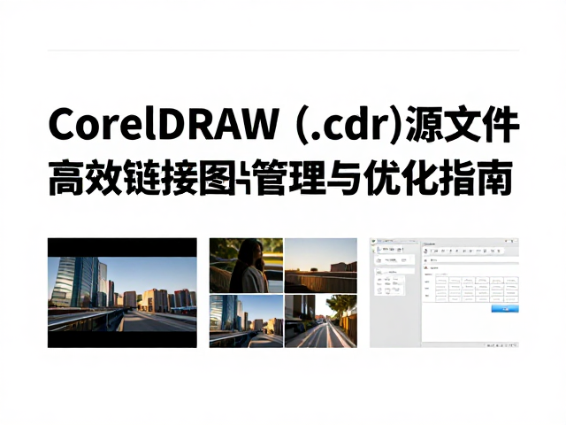 CorelDRAW源文件排版中的图片链接机制解析