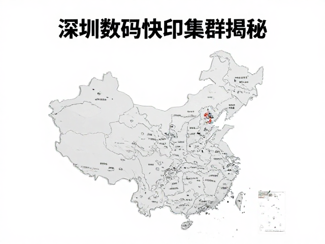 深圳数码快印集群的地理分布与产业生态