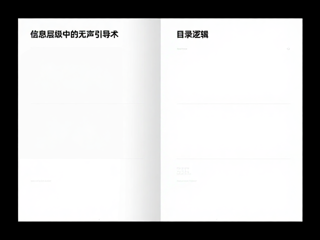 目录逻辑:信息层级中的无声引导术