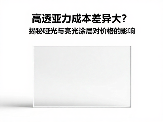 哑光涂层工艺的成本逻辑