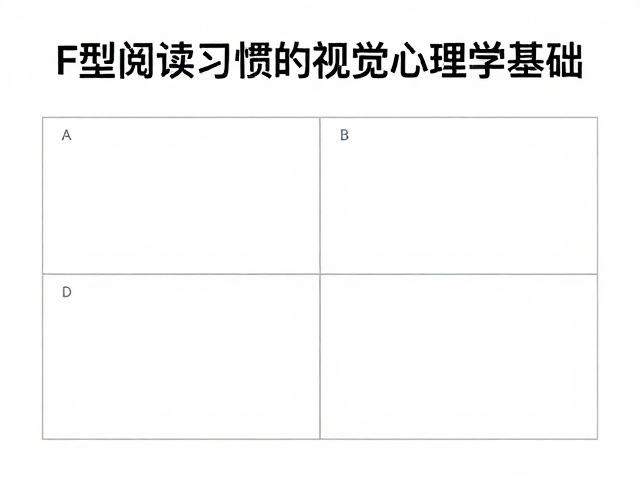 F型阅读习惯下,如何利用视觉重心偏移与辅助信息弱化优化网页排版