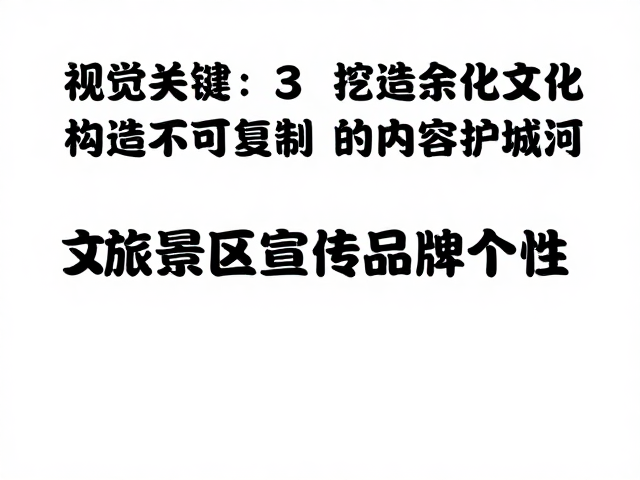 文旅景区宣传负责人必看,如何突破同质化,塑造高辨识度品牌个性