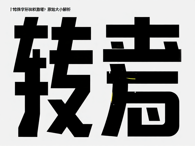 字体转曲后文件变大？特殊字形替换与原始大小解析