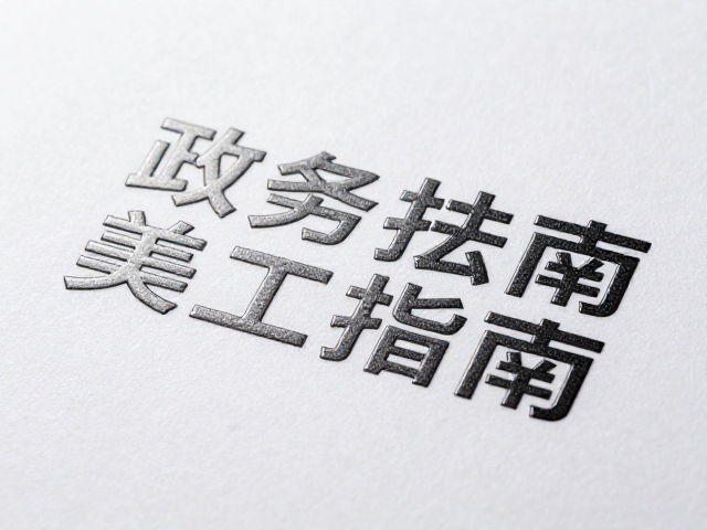 政务宣传美工指南，压纹击凸工艺中的社会责任感体现