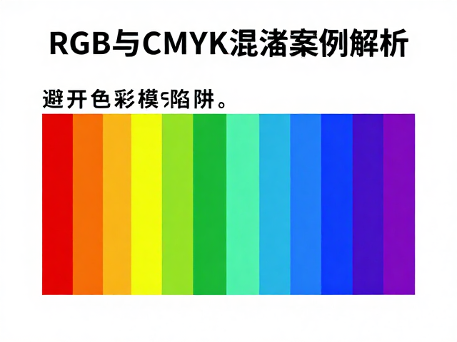 设计在校生必看，RGB与CMYK混淆案例解析，避开色彩模式陷阱