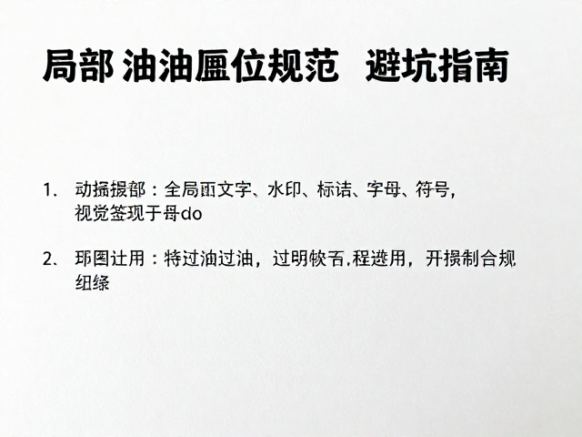 专业印刷厂详解,图案局部过油出血位规范,避坑指南