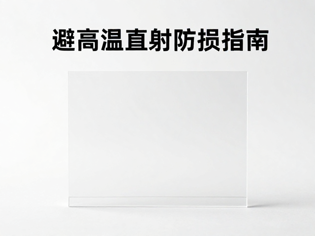 纸艺异质结合工艺,保留透明质感,避高温直射防损指南
