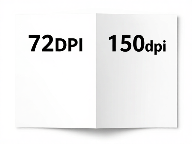 72DPI与150dpi区别，折页草稿到PDF出版格式优化指南