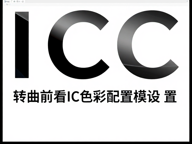 PS叠印黑色文字发黑？转曲前必看ICC色彩配置文件设置