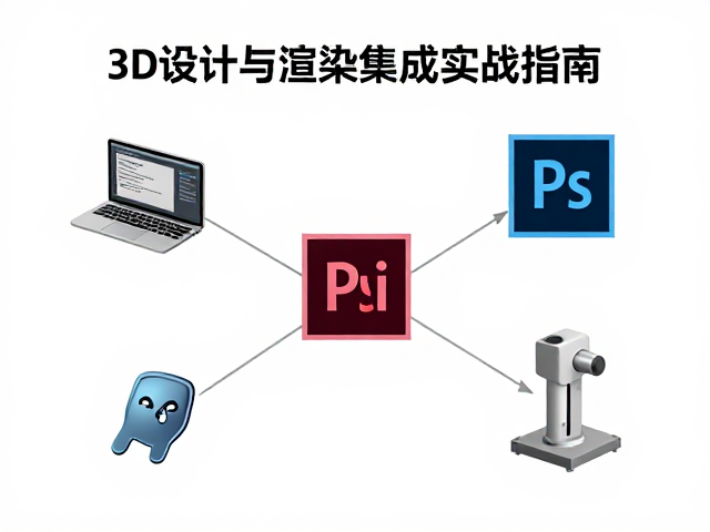 3D资产在PS与AI间的数据流转逻辑