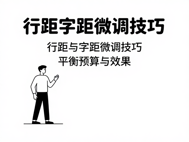行距与字距的视觉心理学基础