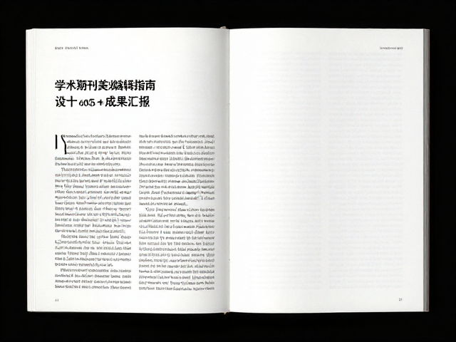 学术期刊美术编辑指南，高易读性设计助力成果汇报