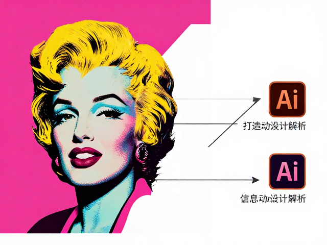 AI教程,用Adobe Illustrator打造波普艺术,附信息动线设计解析