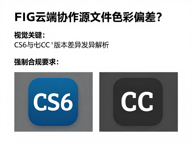 CS6与CC版本色彩引擎差异解析