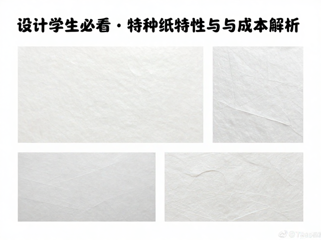 设计学生必看，特种纸特性与成本解析，高效建立素材与灵感库
