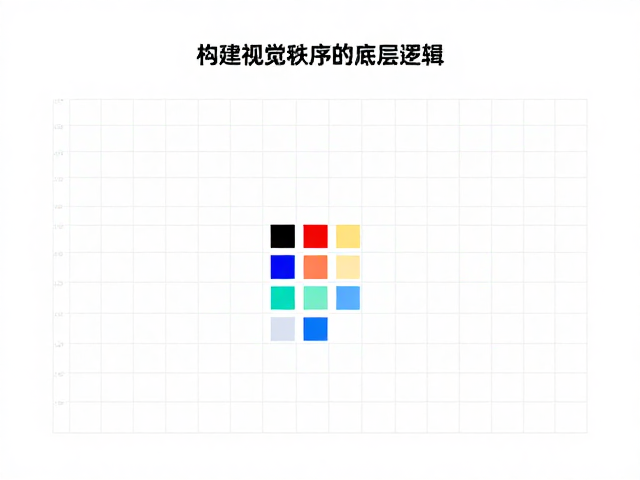 UI设计干货,网格系统搭建逻辑,巧用色块分割与辅助信息弱化提升排版