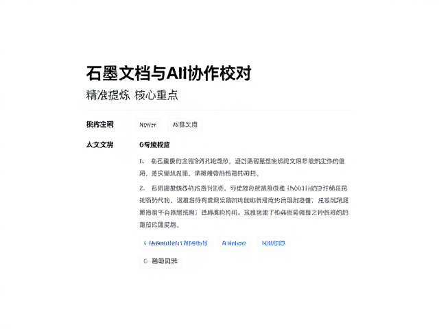 精准提炼核心重点的技术逻辑与场景应用