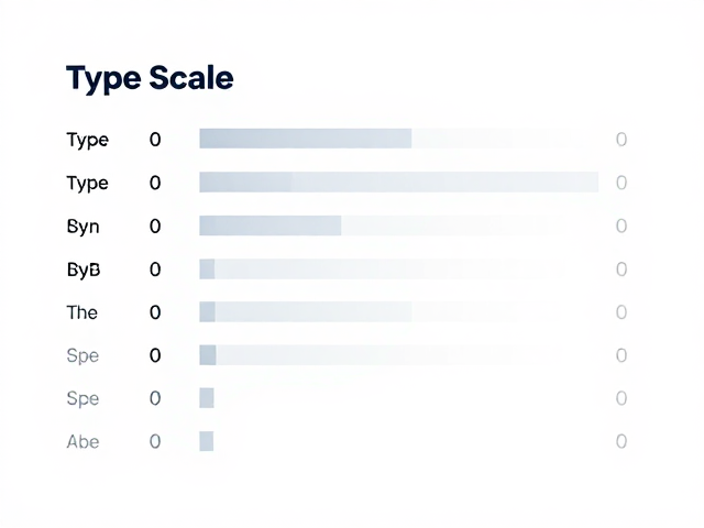 利用Type Scale算法计算字号比例