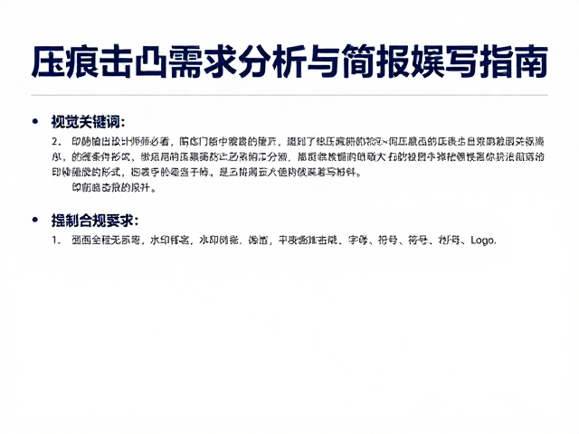 印前输出设计师必看,压痕击凸需求分析与简报撰写指南