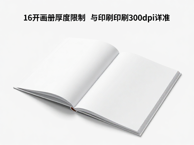 16开画册无线胶装厚度限制与印刷300dpi标准详解