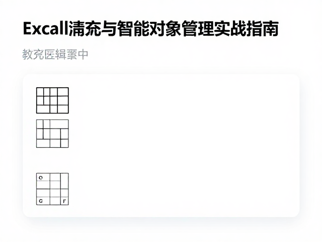 Excalidraw简易版，图案填充与智能对象管理实战指南