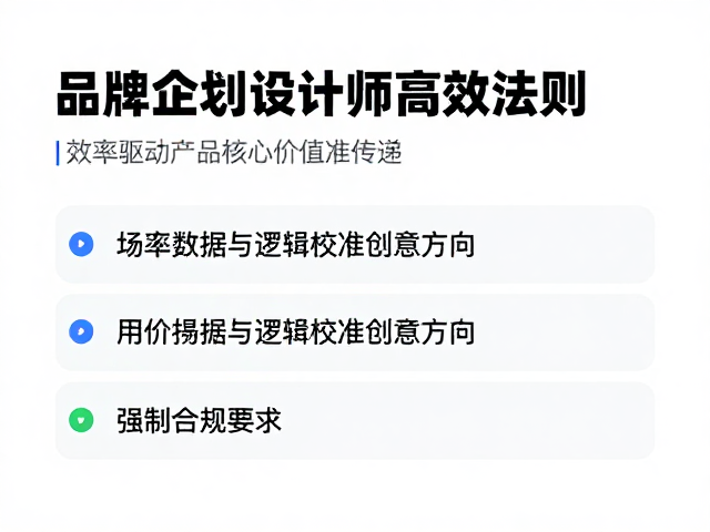 核心价值锚定:用数据与逻辑校准创意方向