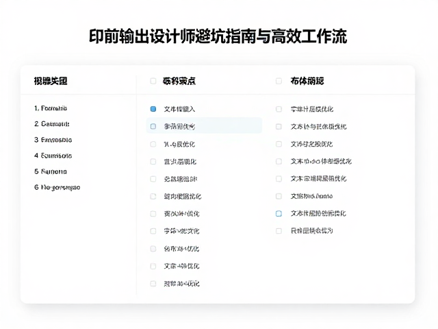 字体嵌入与文本层级优化