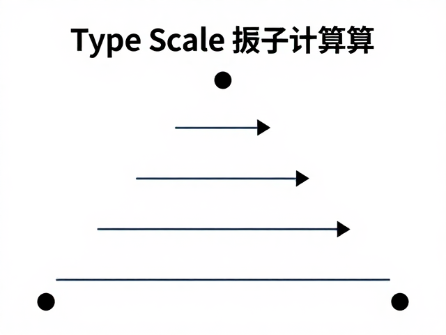 Type Scale字号计算器，用留白与层级计算提升阅读效率