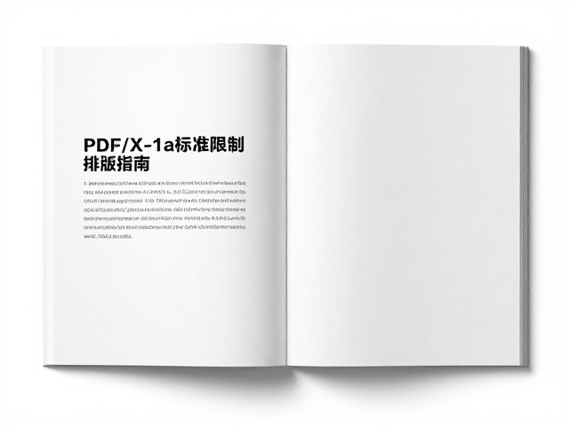PDF/X-1a标准排版与色彩管理规范
